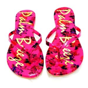 Multi-Color Slip On Tong Flip Flop Flats